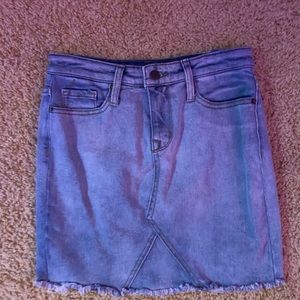 MOSSIMO BLUE DENIM SKIRT